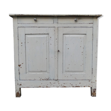 Ancien buffet en bois patiné