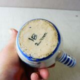 Milk pot, Breton décor, Quimper HB