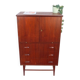 Teak secretary in Danish style, 60s/70s, retro style.