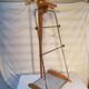 Vintage wood and metal night valet