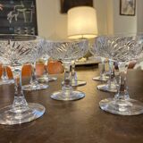 Beautiful lot of crystal glasses from Saint Louis