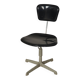 1 adjustable industrial chair metal Czechoslovakia 1960