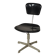 1 adjustable industrial chair metal Czechoslovakia 1960