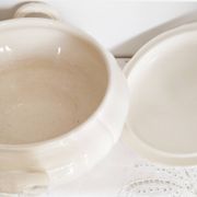 Soupière blanche Villeroy et Boch,   , en faïence
