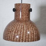 Peill and Putzler Design Glass Hanging Ceiling Lamp 1970s