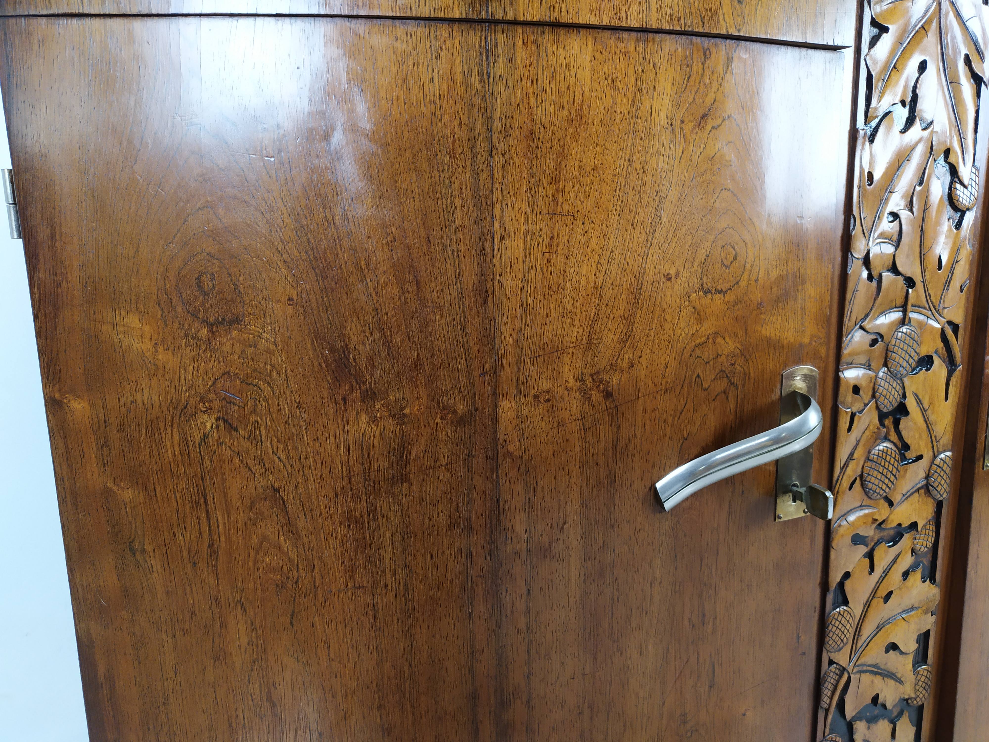 Art deco rosewood sideboard
