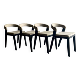 Set of 4 "Play" chairs by Alain Berteau for Van Rossum