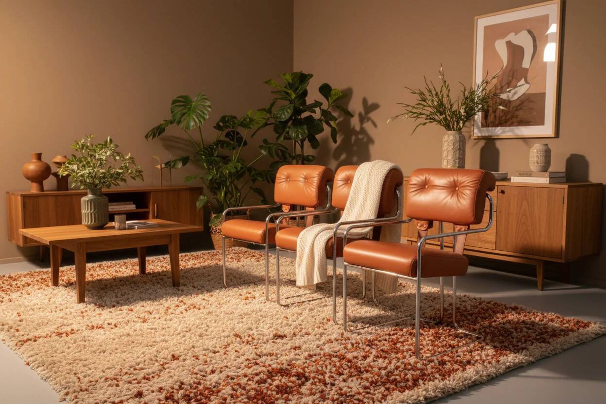 Italian Tucroma chairs by Guido Faleschini for i4 Mariani, 1970