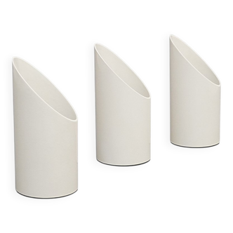 Oblique wall lamps by Claudio Dini for Bieffeplast, 1970s, set of 3.