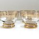 Set of 8 Glasses Coupes Bowls Champagne Alcohol Vintage Crystal Design