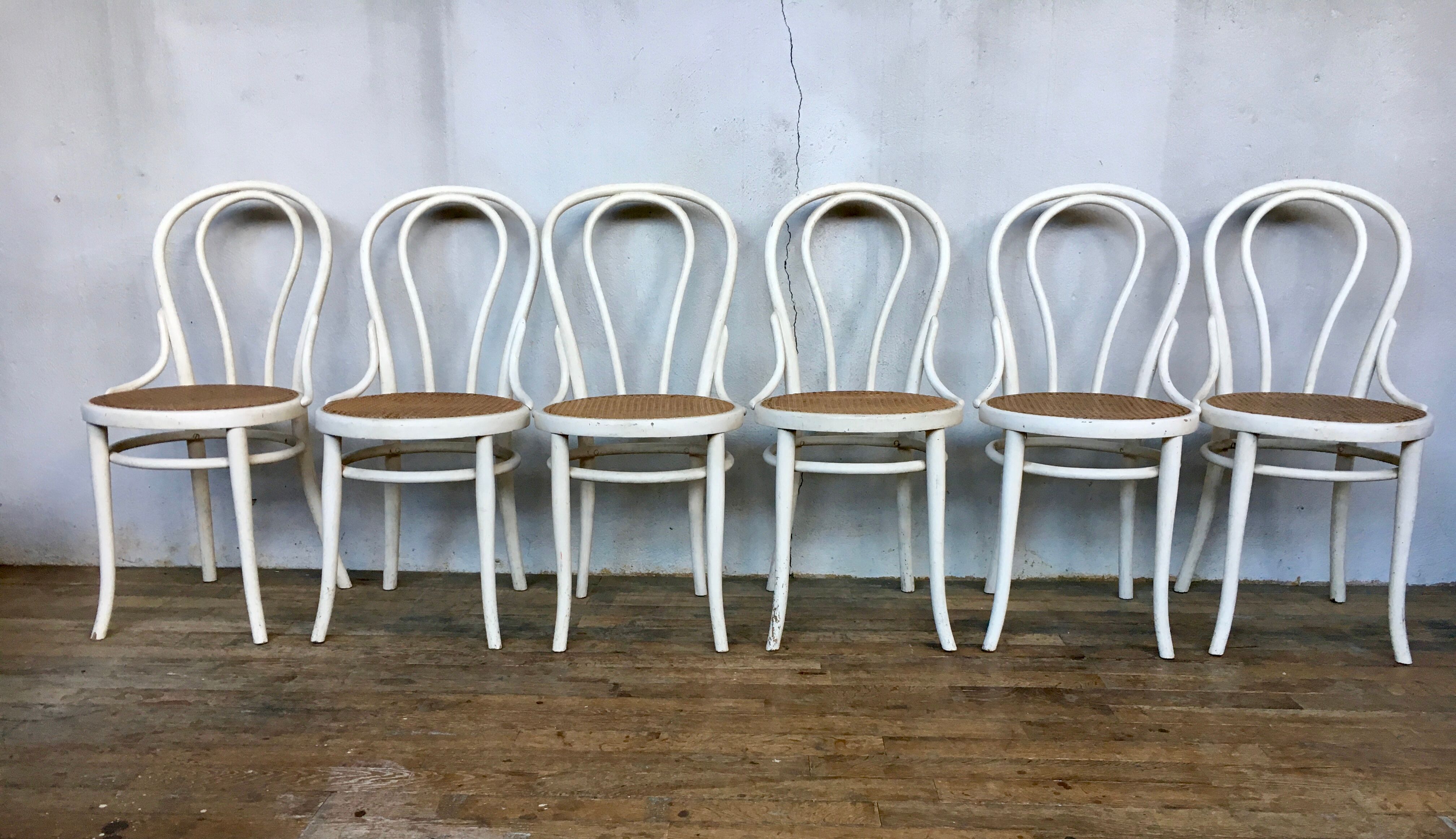 Set of 6 chairs Thonet No. 18