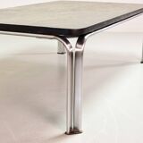 Heinz Lilienthal Slate Blackstone Rectangle Coffee Table, Model Bogota 70s