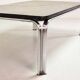 Heinz Lilienthal Slate Blackstone Rectangle Coffee Table, Model Bogota 70s