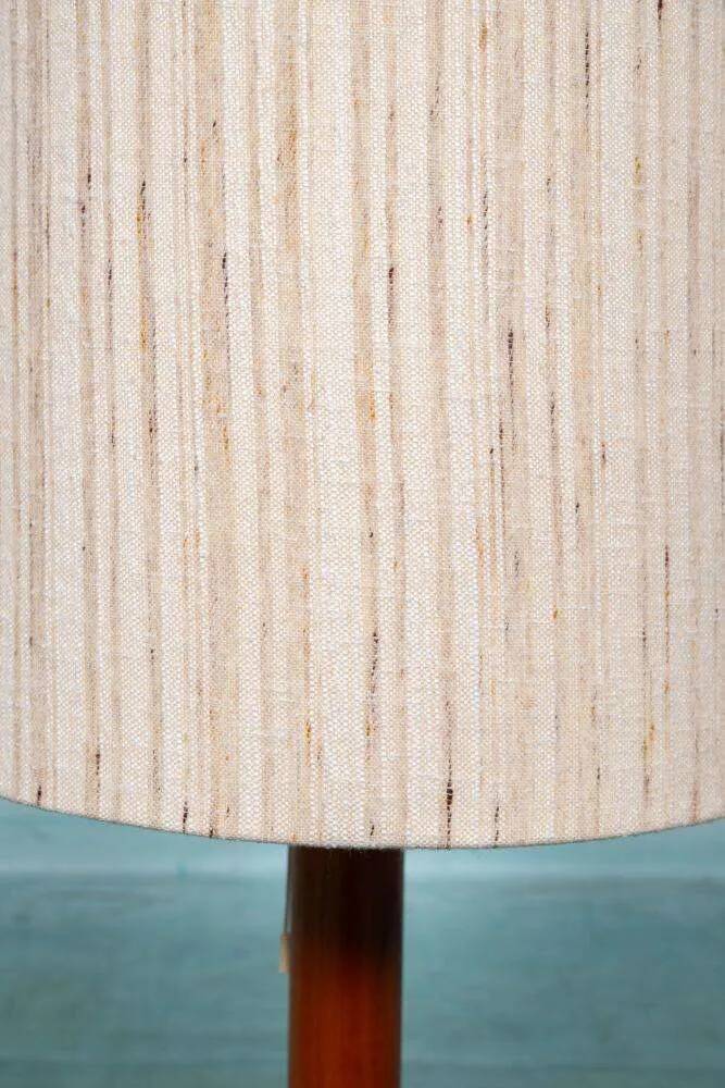 Vintage Danish design table lamp in teak Domus