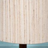Vintage Danish design table lamp in teak Domus