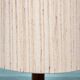 Lampe de table vintage design danois en teck Domus