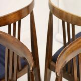 Set of 4 chairs from the 60s/70s, M. Zieliński type 200/100B. Ref Macha
