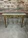 Louis XVI style console in carved wood eighteenth