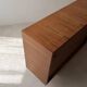 Danish mid-century teak sideboard with sliding doors