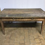 Table d’atelier de peintre ancienne