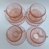 Arcoroc Rosaline teacups