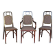 2 chaises et 1 fauteuil Secession Viennoise, 1910-1914