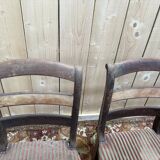 Suite de 6 chaises époque Restauration à restaurer