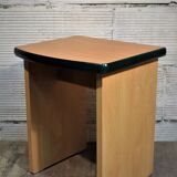 Paire de tables de chevet formica années 80