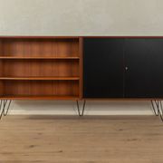 60s Sideboard with Sliding Doors, Wk Möbel