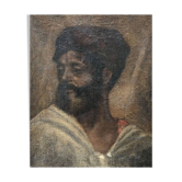 Oil on orientalist canvas 19th