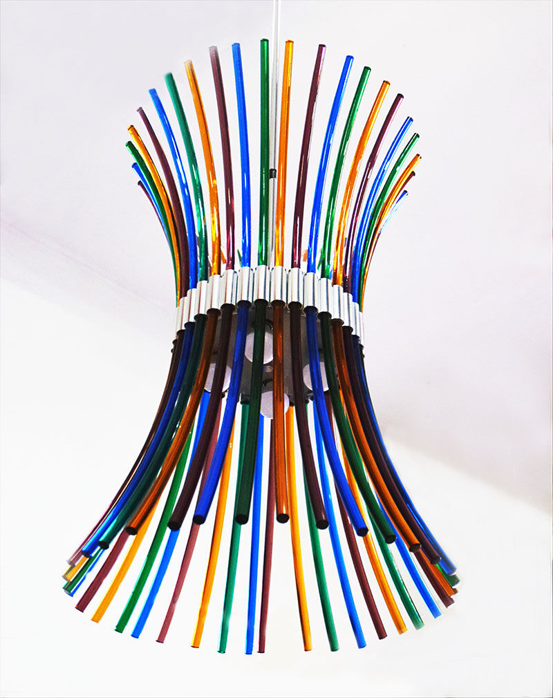 Tamiri chandelier by Roberto Pamio for Artemide 1970s