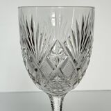 4 Saint-Louis crystal water glasses | Gavarni model | Early 20th century