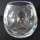 Vase boule modèle Cluny en cristal par Christofle