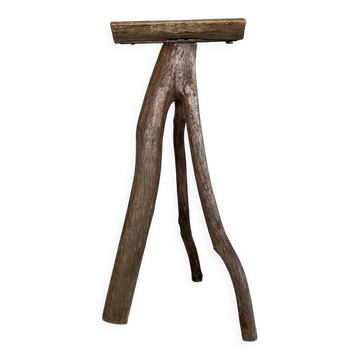 High French wooden side table