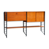 Library / Scandinavian Wall unit in teak 1960