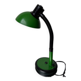 Lampe de bureau articulée verte Aluminor années 70 non