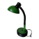 Green Aluminor articulated desk lamp from the 70s