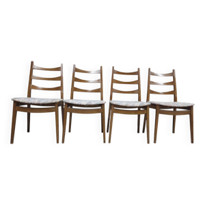 suite de 4 chaises vintage