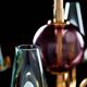 Italian Glass Chandelier, 1980s (MK9505)
