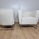 Fauteuils Chromés par Jindrich Halabala, Set de 2