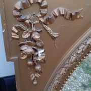 Miroir bois et stuc doré 19 éme