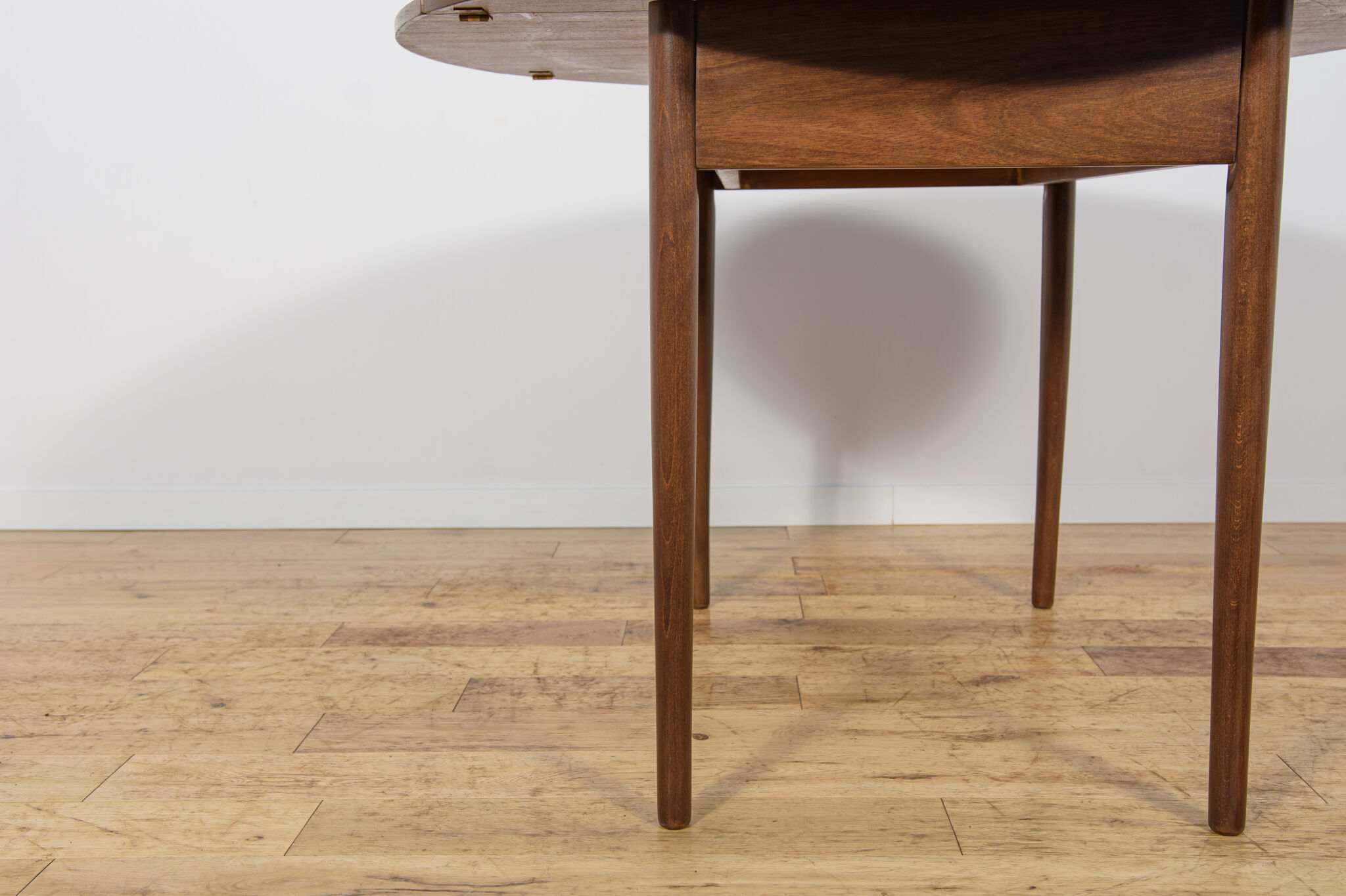 Mid-Century Teak Drop-Leaf Dining Table, United Kingdom, 1960s