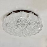Mid-century design ceiling lamp flush mount , 1970s