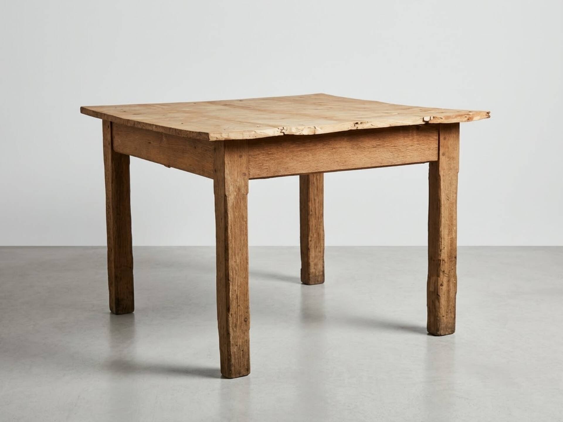 19th-century farmhouse table