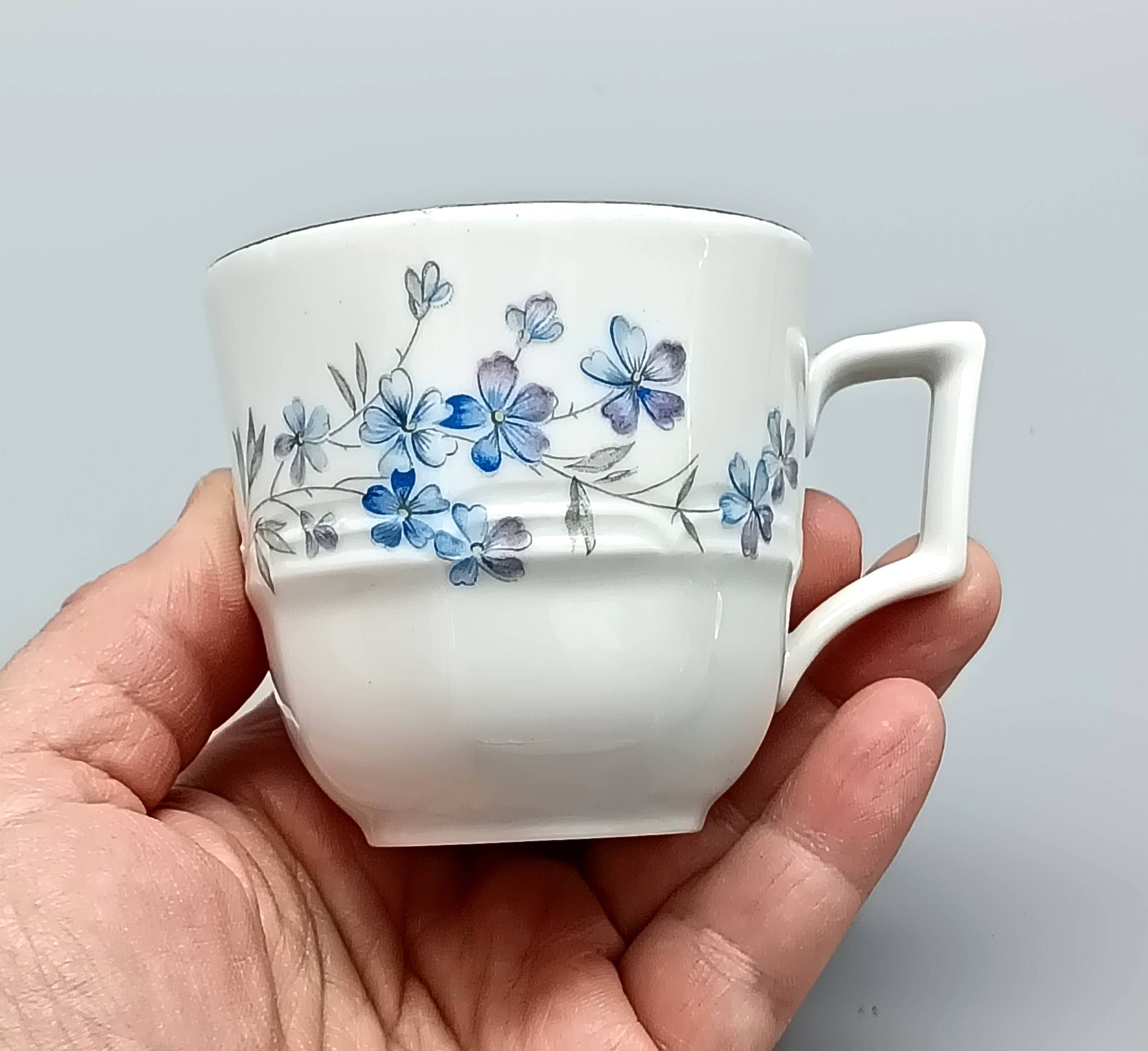 White porcelain coffee service Bareuther Waldassen Bavaria Germany