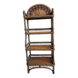 Wicker shelf