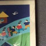 Illustration encadrée