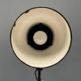 Early model Rademacher table lamp with black enamel shade