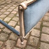 Louis xv style bed stamped Bontemps paris upholsterer