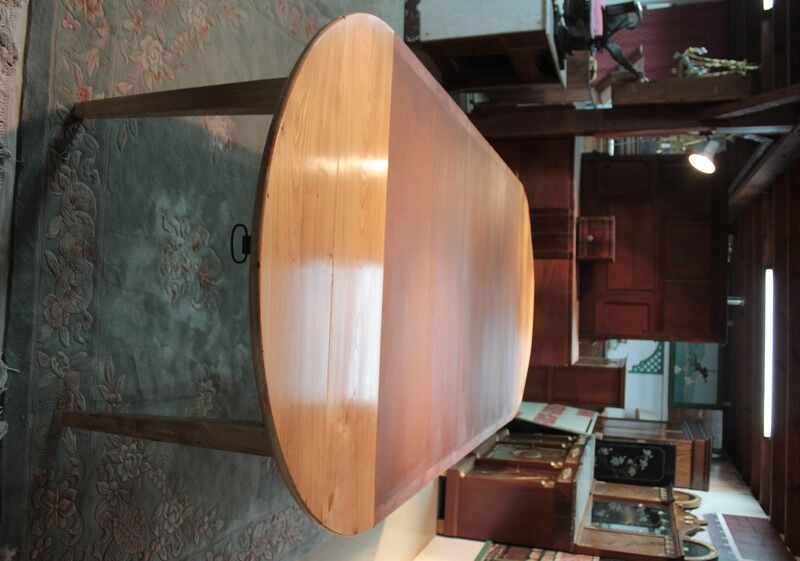 Ash nineteenth oval table